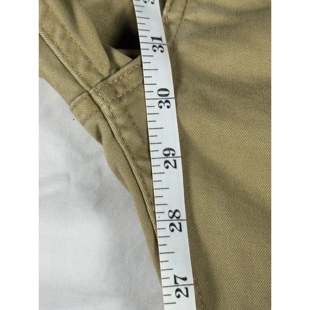 Levi's 511 Men's 29x32 Slim Fit Khaki Tan Stretch Pants WaterLess 04511-3376